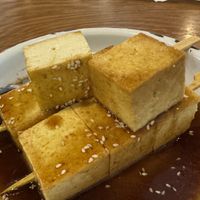Tofu skewers   at Koktem in Astana