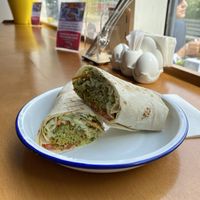 Falafel 🧆 wrap at Koktem in Astana