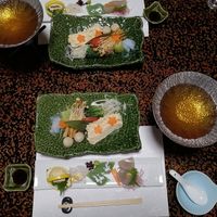 Assorted Konjac and Yuba Nabe at Yunoshimakan in Gero