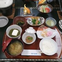 Shoujin Ryouri Breakfast at Yunoshimakan in Gero