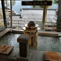 Foot bath at Yunoshimakan in Gero