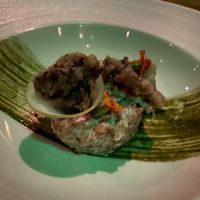 Mushroom Fricasse Barley at Ascend in Bellevue