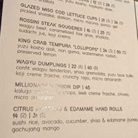 Last option is vegan at Ascend in Bellevue