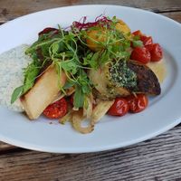 Dreierlei Pastarollen mit Polenta at Neuwirt in Saaldorf-surheim