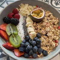 Acai bowl  at Heisenberg Coffee Co in Richmond