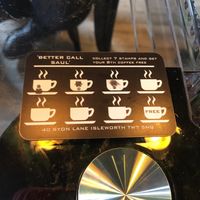Loyalty card at Heisenberg Coffee Co in Richmond