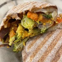 Breakfast burrito  at The Plant Based & Juice Bar in Danville