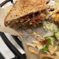 Rueben (why can’t I remember to take pics before bites??? 🙄)  at The Plant Based & Juice Bar in Danville