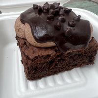 Delicious GF brownie  at The Plant Based & Juice Bar in Danville