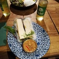 Summer rolls with peanut sauce at Pho in Berlin
