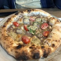 Vegan pizza   at Pepe Bianco in Salo