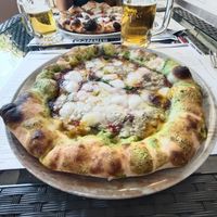 Pizza Verde Ezperanza Vegan at Pepe Bianco in Salo