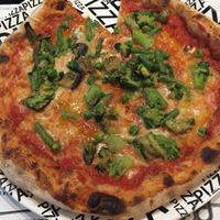Pizza Verdura (Vegan) at Pepe Bianco in Salo