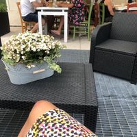 The place where we could wait for the pizza at Pepe Bianco in Salo