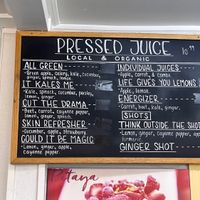 Fresh pressed juices 🥤   at Cafe Dolce in Solvang