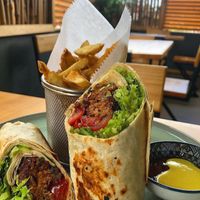 SeitanWrap at Mr Veggie San Pedro in San Pedro