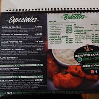 Menu specials at Mr Veggie San Pedro in San Pedro