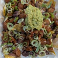 Nachos supreme soya at Mr Veggie San Pedro in San Pedro