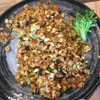 Pine nut fried rice at Guǎng Fú Pǔ Yuán 廣福樸園精緻蔬食 in Taichung