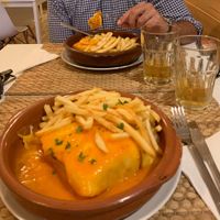 Francesinha   at Shanti in Braga