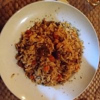 Arroz amigo do pato at Shanti in Braga