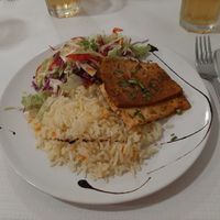 Main course at Shanti in Braga