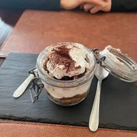 Tiramisù at Il Pangolino in Casale Monferrato