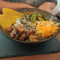 Riso alla coreana at Il Pangolino in Casale Monferrato