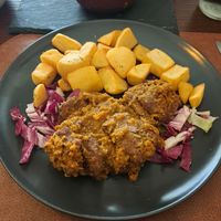 Brasato di soia al vino rosso at Il Pangolino in Casale Monferrato