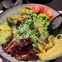 Vegane Poke Bowl at MoschMosch in Mannheim