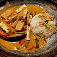 Peanut curry at MoschMosch in Mannheim