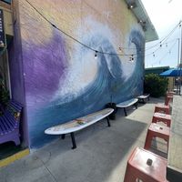 Seating options  at The Cooler in Clearwater Beach