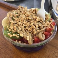 Nut Acai Bowl at The Cooler in Clearwater Beach