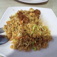 "chicken" fried rice at Veg Chat in Kuala Lumpur