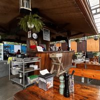 Inside  at Cafe Europa in Liberia