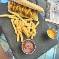   at Cafe Europa in Liberia