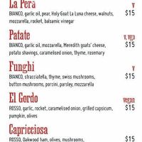 Menu Nov 2020 at Shedshaker Brewing Company in Castlemaine