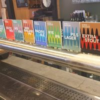 All these beers are vegan! at Shedshaker Brewing Company in Castlemaine