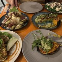 Green beans/roast pumpkin/tofu/cauliflowerr  at Shedshaker Brewing Company in Castlemaine