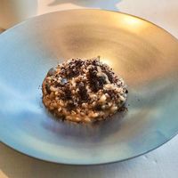 Black Risotto at FARO in Tokyo