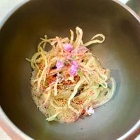 Potatoes Spaghetti at FARO in Tokyo