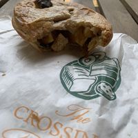 Spicy Vegan Pie: Generous portion of tofu in this pie   at Crossings Bakery in Pemberton