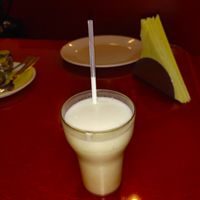 Chilled Lassi at Parivar Restaurant in Gangtok
