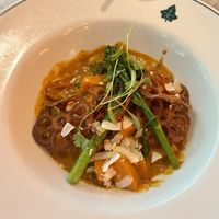 Sweet potato curry  at The Ivy in South West London