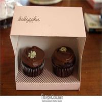 Cute little cupcake box at Babycakes - downtown LA in Los Angeles