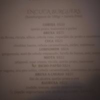 Menu at A Bruxa Gastropub in Sao Luiz Do Paraitingha