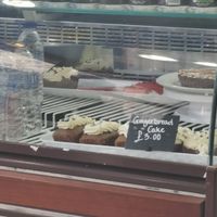 Gingerbread cake, absolutely delicious! at Sin Carne Cantina in Matlock