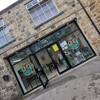 Outside at Sin Carne Cantina in Matlock