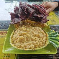 Houmous at Buddha Cafe in Samosir