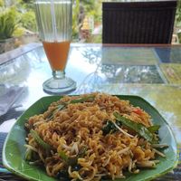 Mie goreng. at Buddha Cafe in Samosir